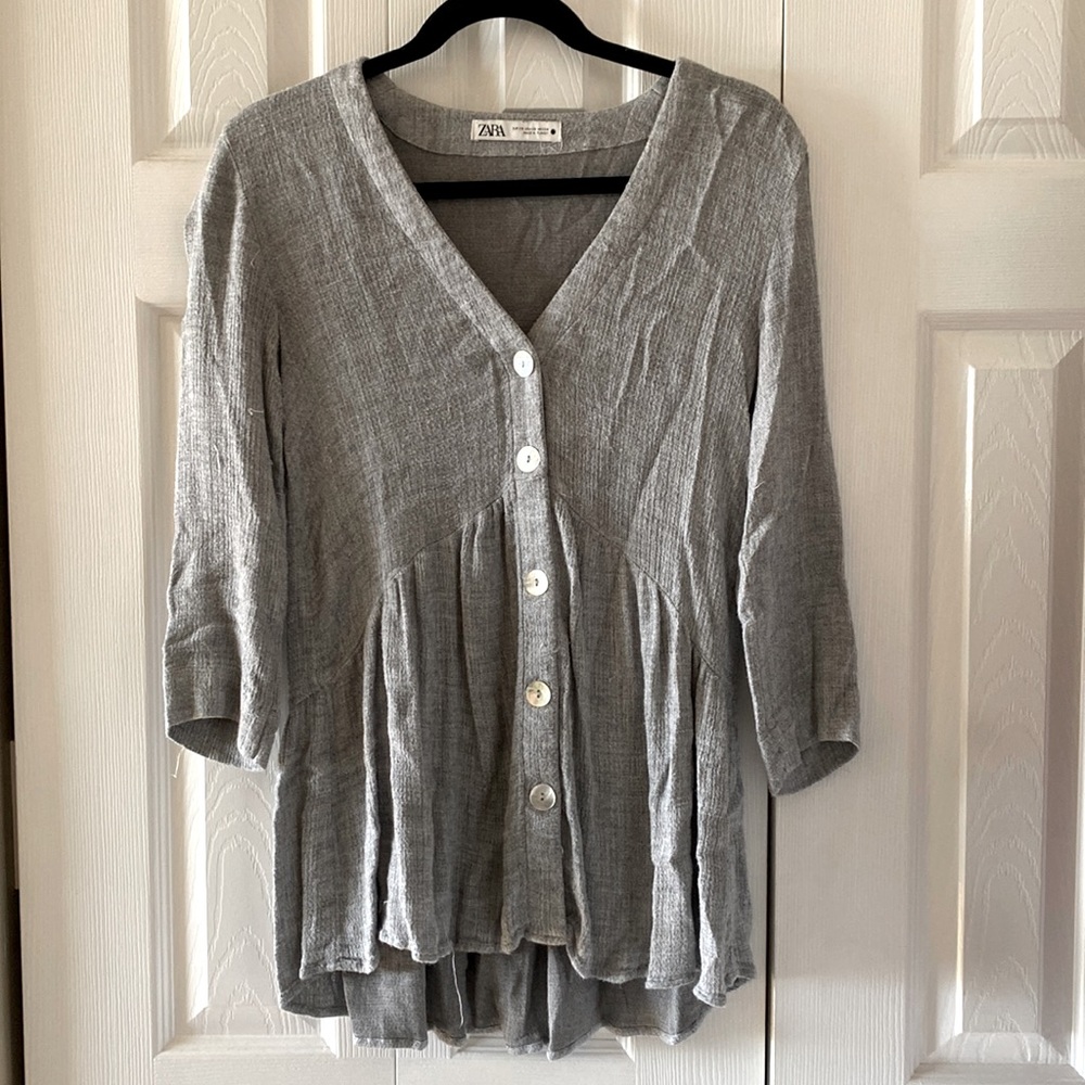 ZARA half sleeve blouse